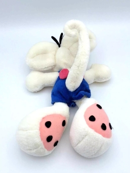 2x Diddl Plüsch Kuscheltiere Depeche - GRAU & WEIß