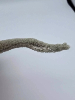 2x Diddl Plüsch Kuscheltiere Depeche - GRAU & WEIß
